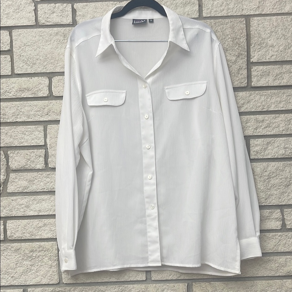 White Button-Up Shirt